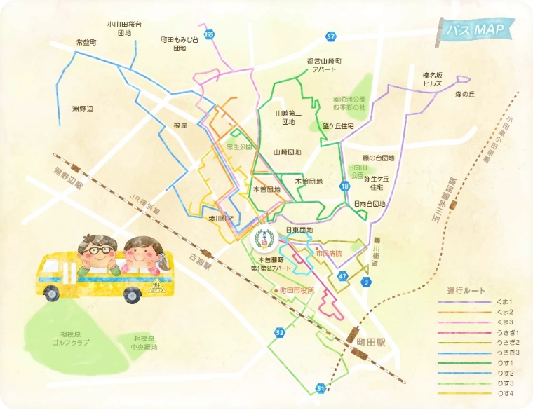バスコース 実績